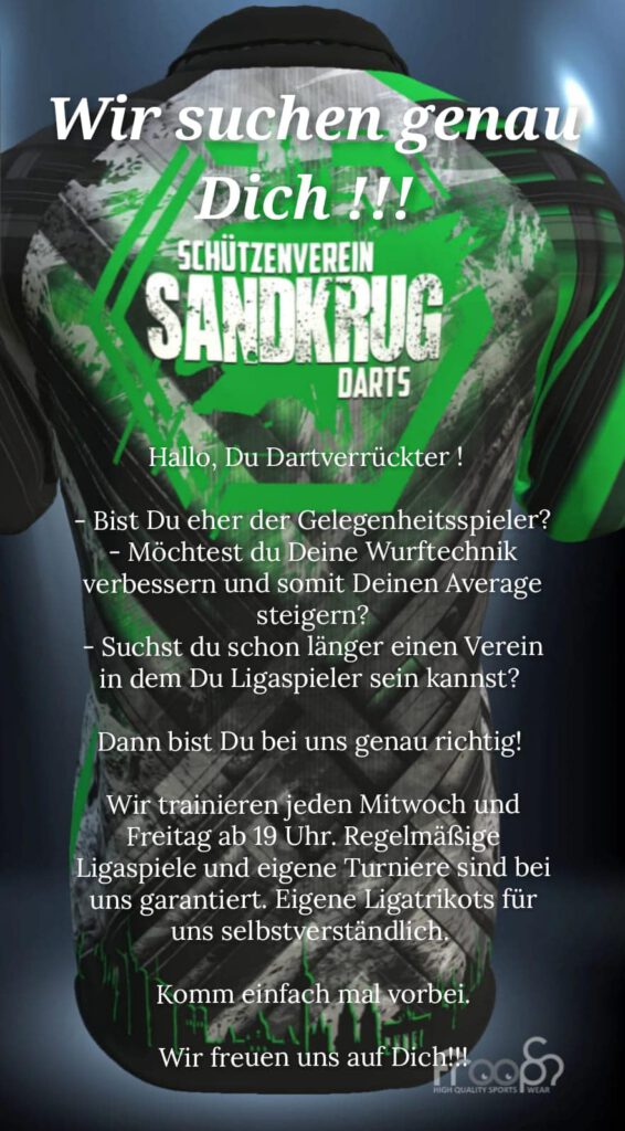 Der Schützenverein Sandkrug sucht DICH!